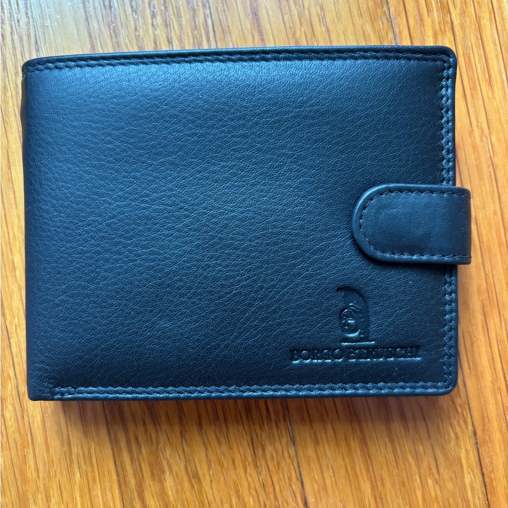 BORGO ETRUSCHI men’s leather wallet